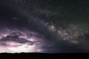 How I shot the milky way rising above a thunderstorm