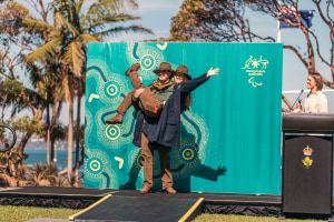 R.M.Williams unveils Paralympic uniforms in Sydney