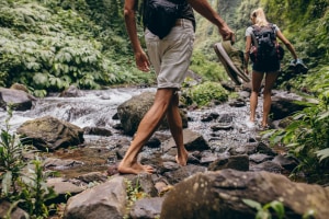 Barefoot hiking is all the rage in Europe
