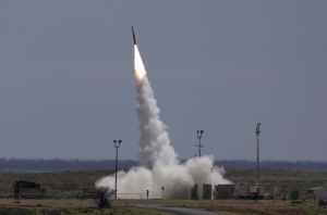Australian‑produced Lockheed Martin GMLRS missile launched