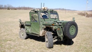 Self driving mini-truck at RIMPAC