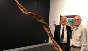 Following the Tread of Angels &ndash; sculpture by Guy Breay