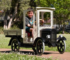 Pedal car build is a great project to do with and for the kids