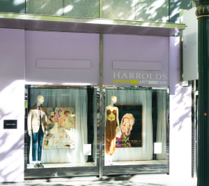 Harrolds turns store windows into rotating art gallery