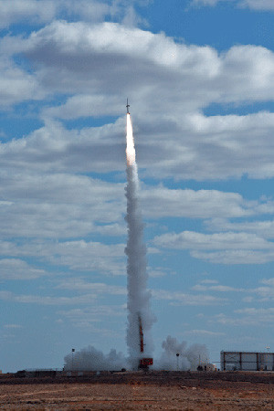 Second HIFiRE flight at Woomera