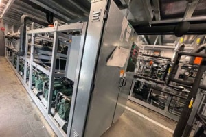 Standardised industrial CO2 rack 