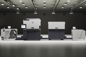 Global tradeshow debut of the HP Indigo 6K+ 