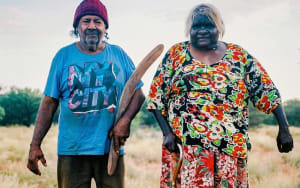 Uluru wood artists show work at Sturt Gallery