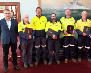 Downer awarded for work at HMAS Creswell