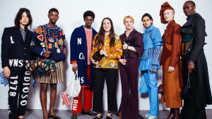 Richard Malone wins praise from Tim Blanks, Edward Enninful