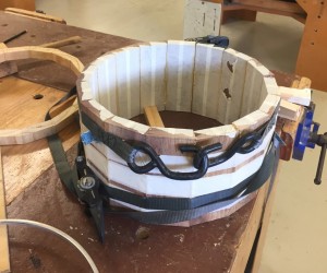 Jake Farnan's stave snare drum