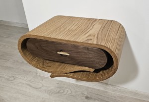 VIDEO: Curved bedside cabinet using CNC