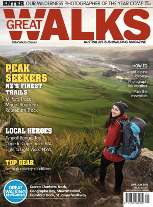 Great Walks Jun-July cover revealed