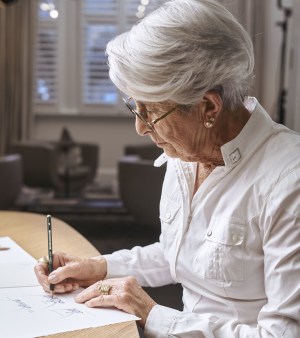 Lady Christine Hill lends handwriting to Michael Hill design