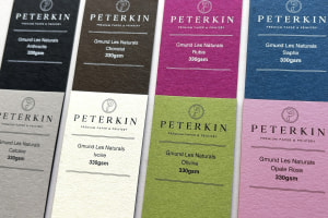 Peterkin adds Gmund recycled and alt-fibre papers
