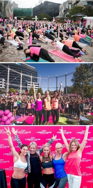 Lorna Jane attracts thousands