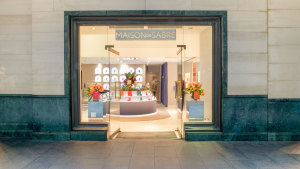Floral arrangements and laser projections: Maison de Sabre opens first brick-and-mortar store