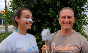 Race winner explains the tough conditions experienced on Day One of the Laser Radial Worlds