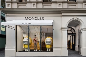 Inside Moncler's new 130sqm Collins St store