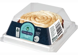 Woolworths and Cinnabon create cake collab 