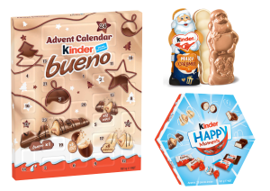 Kinder releases festive range