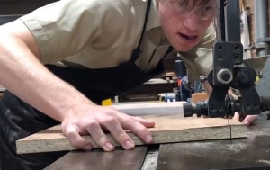 Nick Boyd's spotted gum and silver ash sideboard
