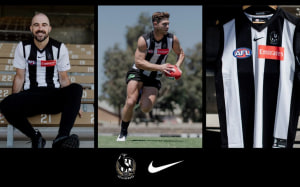Nike is now making all on-field and off-field apparel for Collingwood Football Club