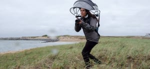 Is the Umbrella helmet the new must-have accessory for photographers?  