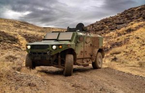 GCV morphing to air-droppable ultra light combat vehicle?