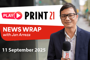 PLAY Print21: Video Bulletin 11 September