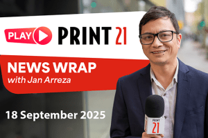 PLAY Print21: Video Bulletin 18 September