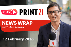 PLAY Print21: Video Bulletin 12 February
