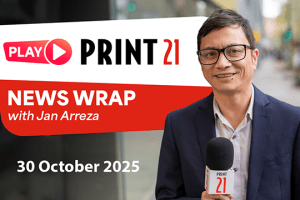 PLAY Print21: Video Bulletin 30 October