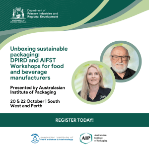 Unboxing sustainable packaging WA roadshow 