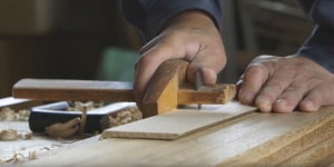 Paulownia used in Japanese cabinetry