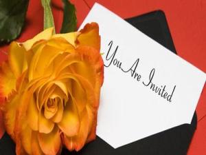 Personal invitation to you
