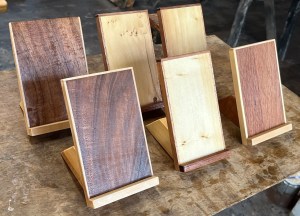 On standby: making a phone stand
