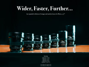 Recreating classic lens ads with modern gear