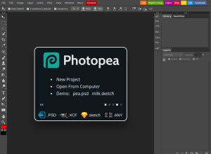 Photopea is a Photoshop clone for desktop - and it's free