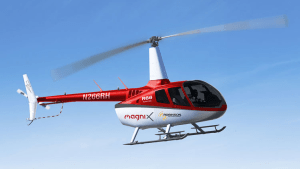 Robinson teams with magniX for Electric R66