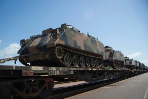 Defence uses rail for outback transport
