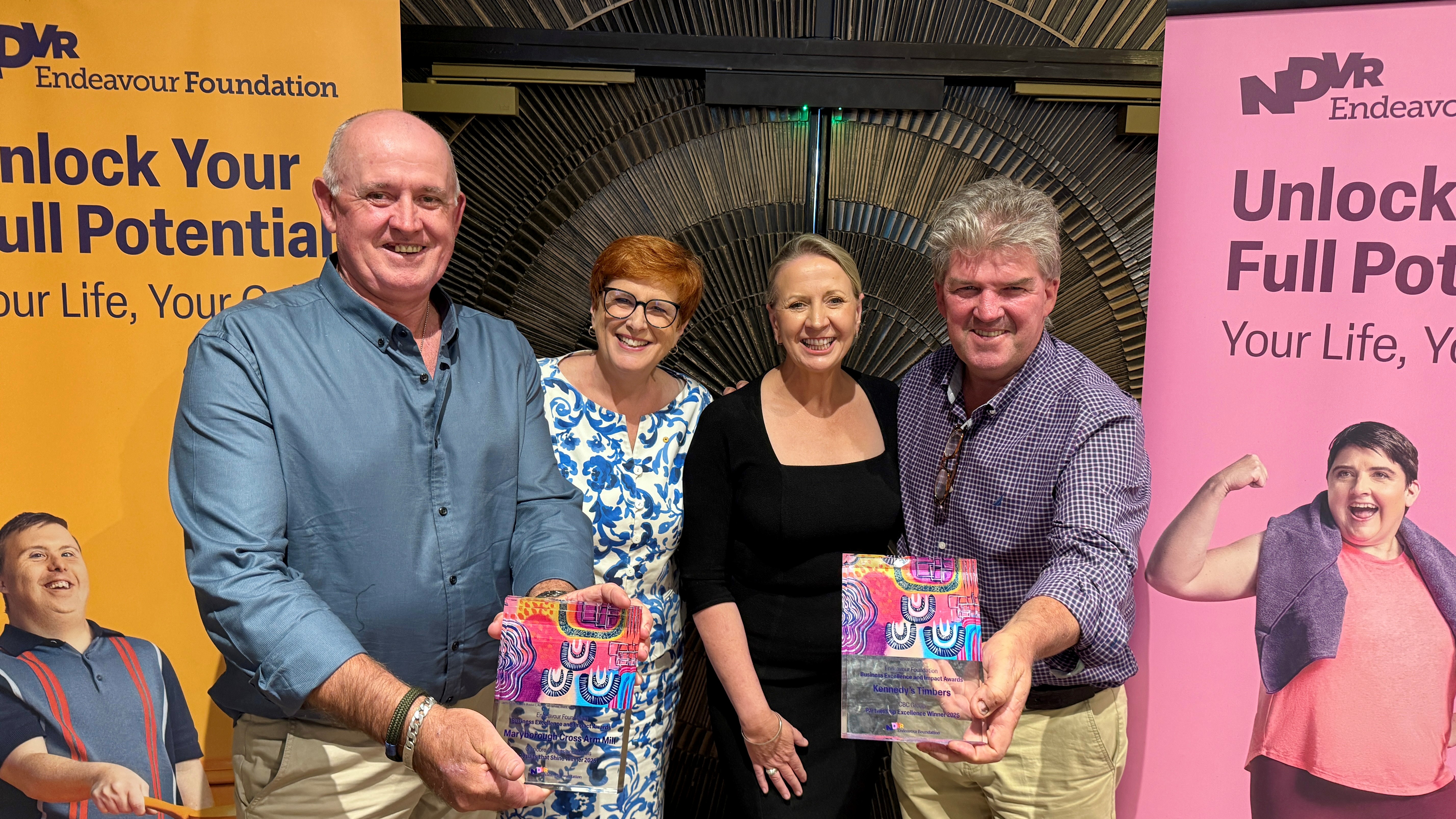 Two Qld timber businesses recognised at disability business awards