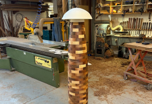 VIDEO: Making the Column Lamp