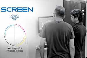 Screen installs 2nd digital newspaper press in Athens 