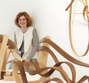 Brisbane artist Sherrie Knipe's latest works in wood