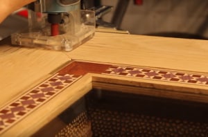 How to inlay a tabletop