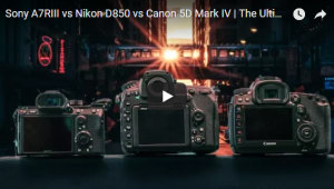 The big full frame showdown: Nikon D850 vs Canon 5D IV vs Sony a7R III