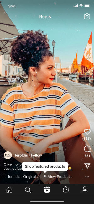 Instagram's Reels are now shoppable