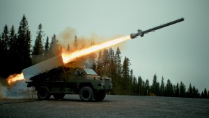 Kongsberg and Thales fire Naval Strike Missile 