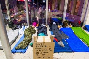 Shopping centre gets sleepless